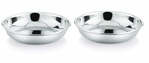 Image 5 of neelam Stainless Steel Prem Small Halwa Plate 11 cm
