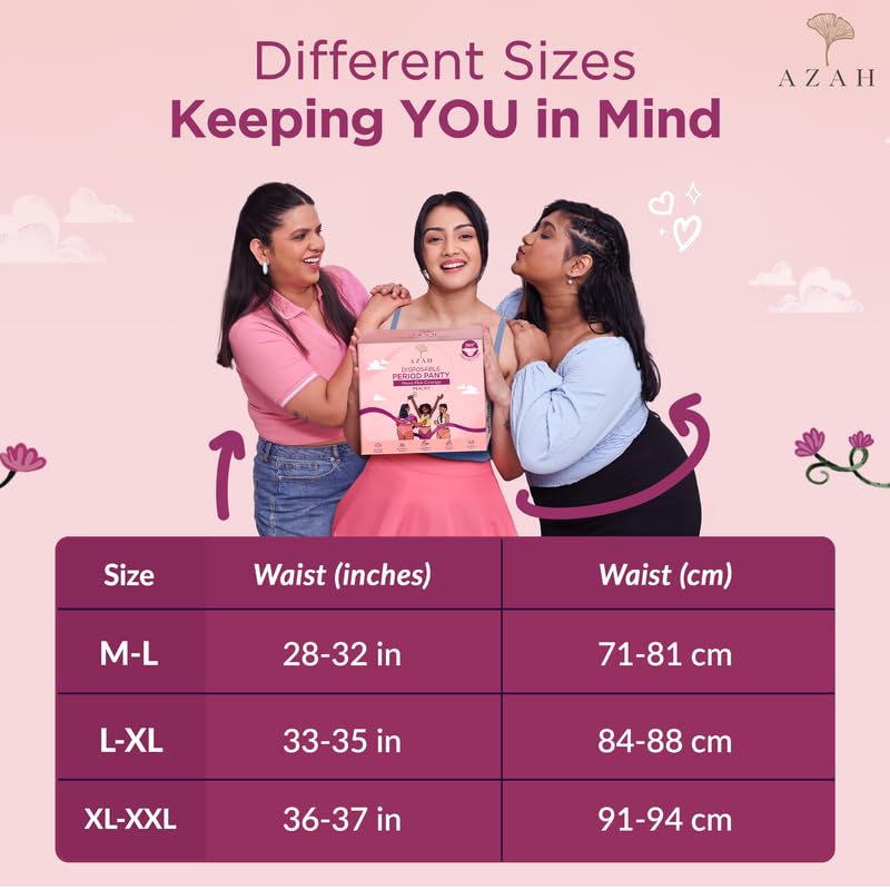 Image 9 of Azah Disposable Period Panty for Girls