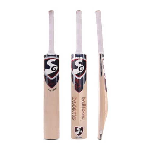 Image 5 of SG KL RAHUL Spark Bat Kashmir Willow Hard Pressed Shaped for Superb Stroke Cricket Bat (Leather Ball) No.4