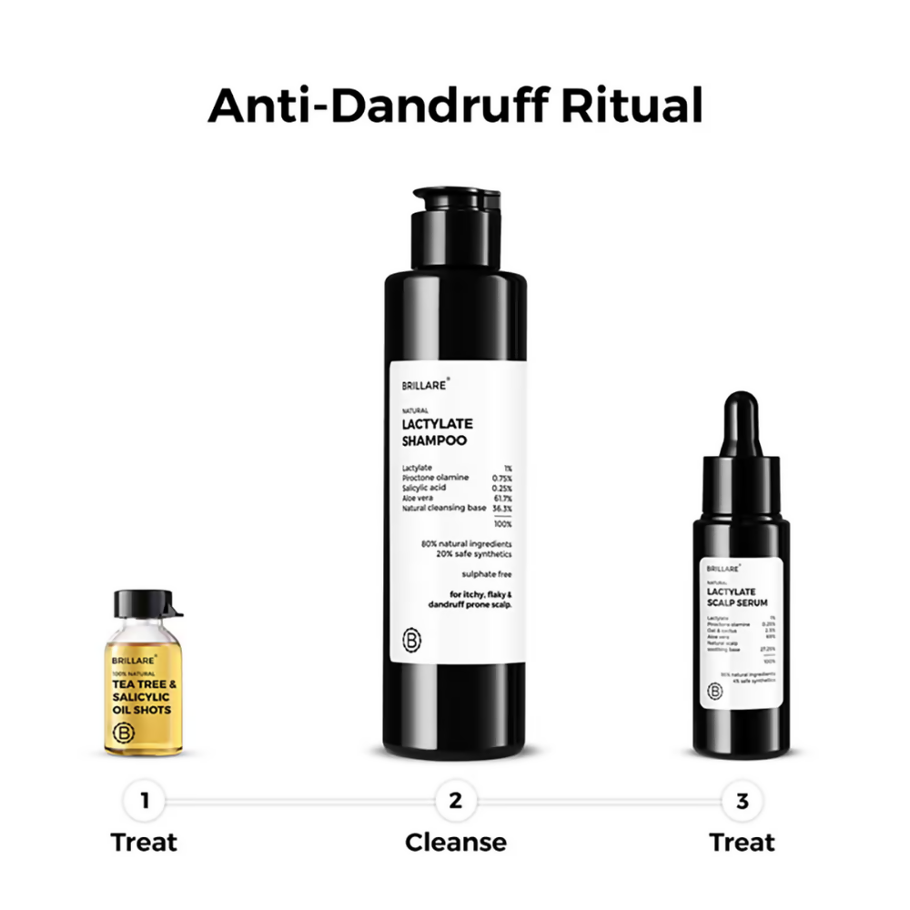 Image 9 of Brillare Tea Tree & Salicylic Oil Shots For Dandruff Control
