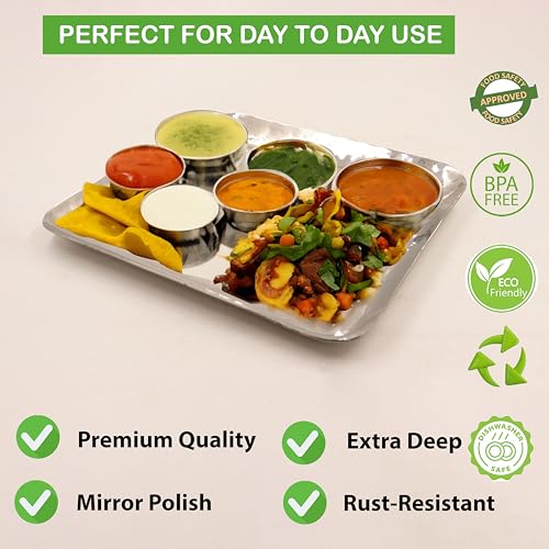 Image 8 of Spillbox Stainless Steel Serving Tray
