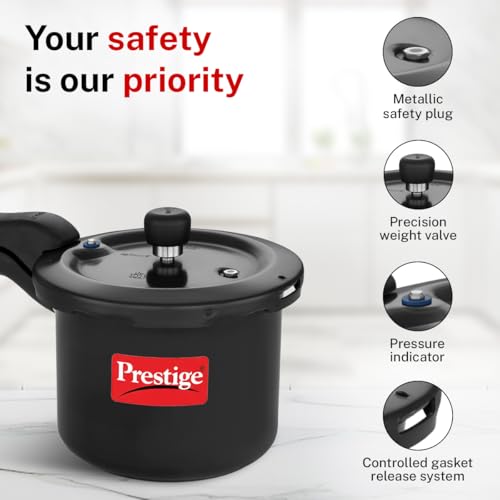 Image 7 of Prestige 3 Litre Hard Anodised Pressure Cooker