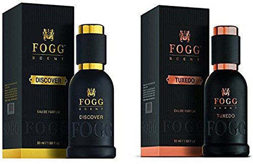 Image 1 of combo for the product Fogg Perfume Combo Tuxedo & Discover