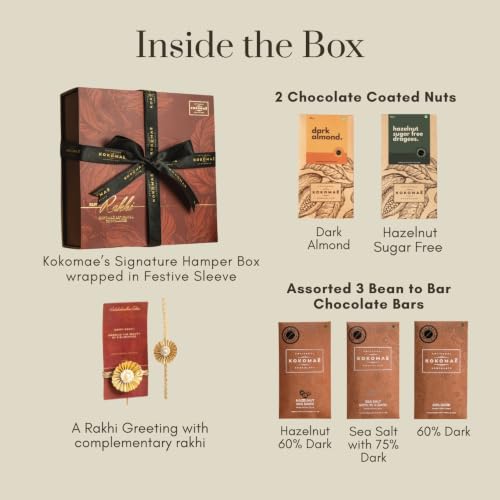 Image 4 of KOKOMAE Raksha Bandhan Luxury Chocolate Gift Hamper