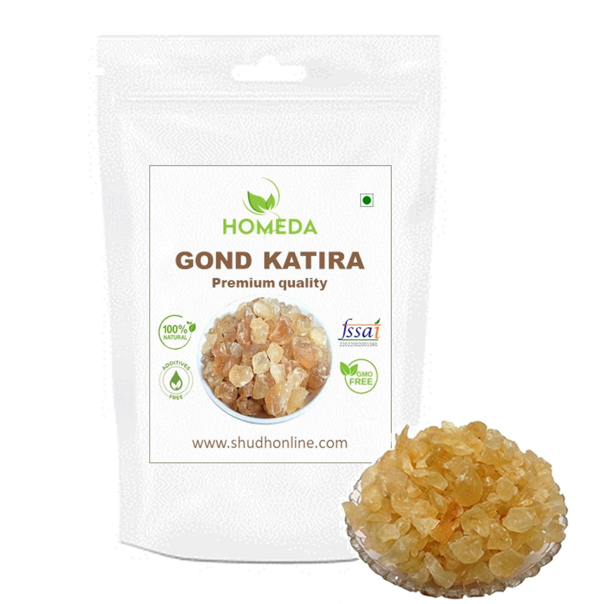 Image 12 of 1 kg for the product Shudh Online Gond Katira Pure Organic