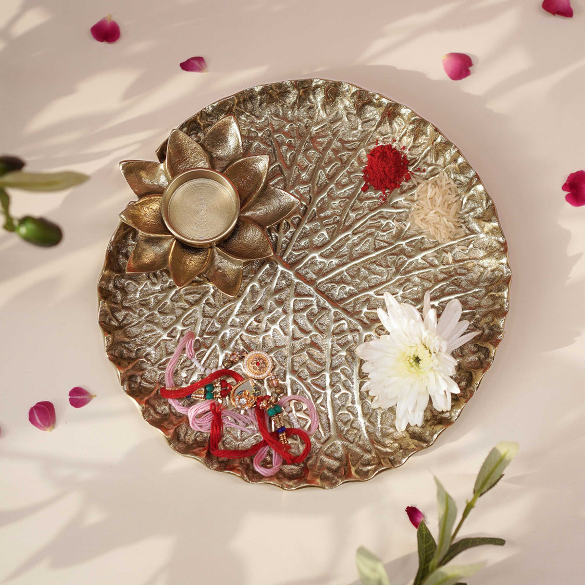 Image 10 of Behoma Lotus Leaf Thali