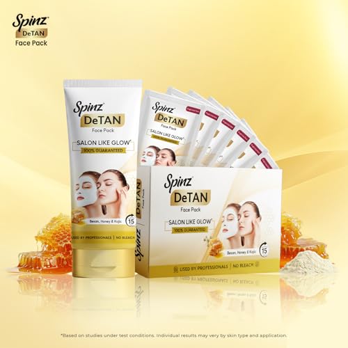 Image 7 of SpinZ DeTan Face Pack (Pack of 2 (72g x 2))