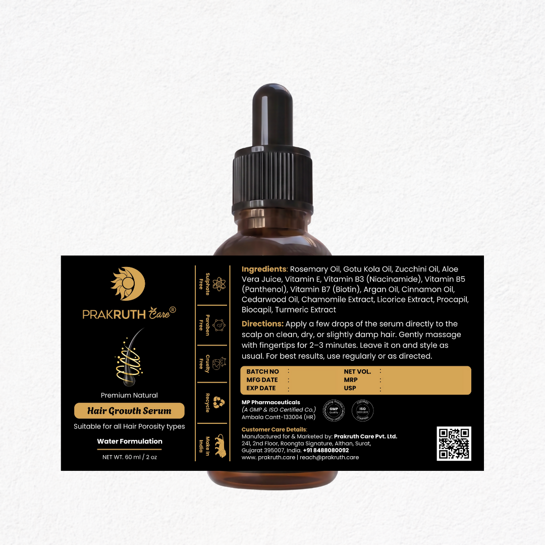 Image 2 of Prakruth Care Ayurvedic Inspired Hair Growth Serum