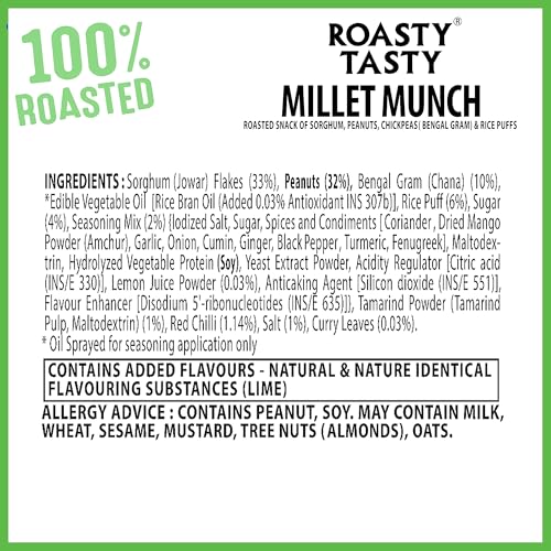 Image 6 of Roasty Tasty Millet Munch Chatpata 200g