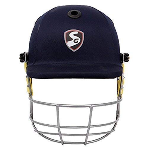 Image 7 of SG Kashmir Eco Cricket Kit, Full Size blazetech XL Cricket Helmet, x-Large, Blue