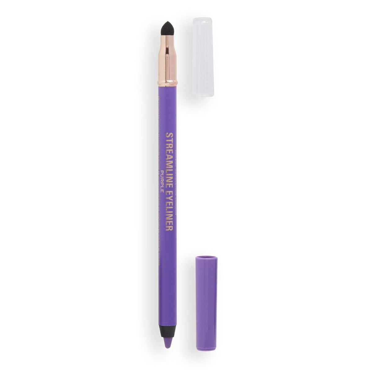 Image 7 of Makeup Revolution Streamline Waterline Eyeliner Pencil-Ultra Creamy Smudge Proof Smokey Looks - Purple