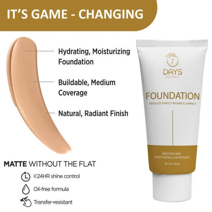 Image 2 of 7 Days Foundation Cream for Oily Skin
