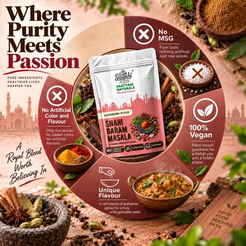 Image 10 of SAATYAKI NATURALS Shahi Garam Masala