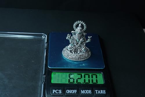 Image 6 of Dista Silvers Antique Ganesh Sitting 62g