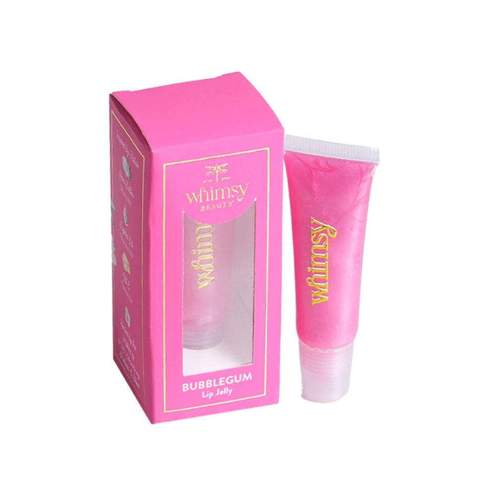 Image 1 of Whimsy Beauty Safe & Organic Non-Sticky Lip Jelly Bubblegum - Pink
