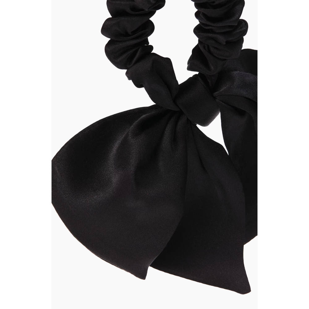 Image 2 of H&M Silk-Bow Scrunchie