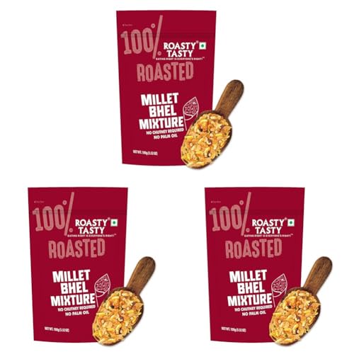 Image 1 of Default Title for the product Roasty Tasty Millet Bhel Mix 100g x 9 Packs