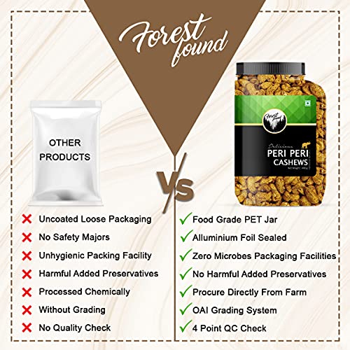 Image 7 of Forest Found Peri Peri Roasted Cashews 400g