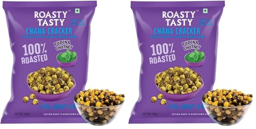 Image 1 of Default Title for the product Roasty Tasty Chana Cracker Pudina Chutney 200g Pack of 4