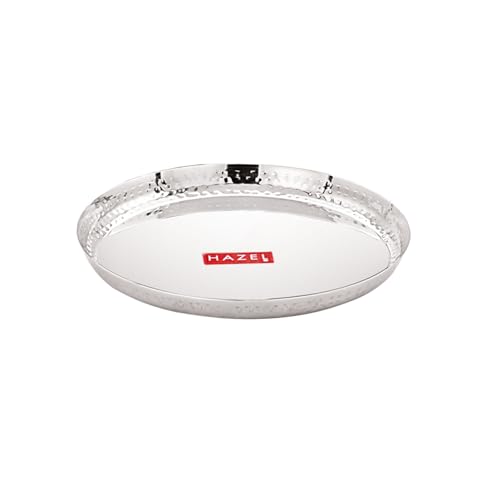 Image 6 of HAZEL Stainless Steel Dinner Plate 30.2cm