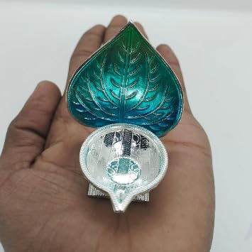Image 5 of Dista Silvers Silver Betel Leaf Pattern Pair 41.3g