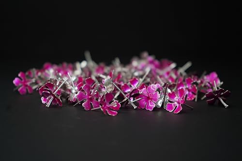 Image 4 of Dista Silvers Pink Flowers 5g (Pack of 5)