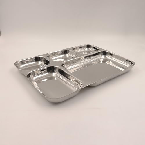 Image 11 of Spillbox Stainless Steel Tiffin Plate
