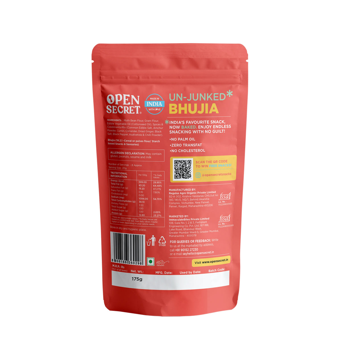 Image 7 of Open Secret Unjunked Bhujia