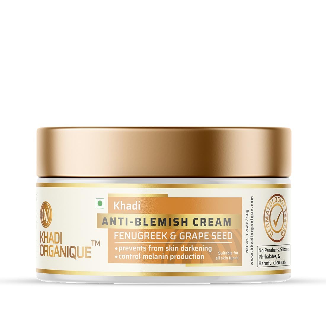 Image 1 of 50 gm for the product Khadi Organique Anti-Blemish Cream