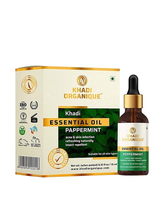 Image 1 of 15 ml for the product Khadi Organique Peppermint Essential Oil