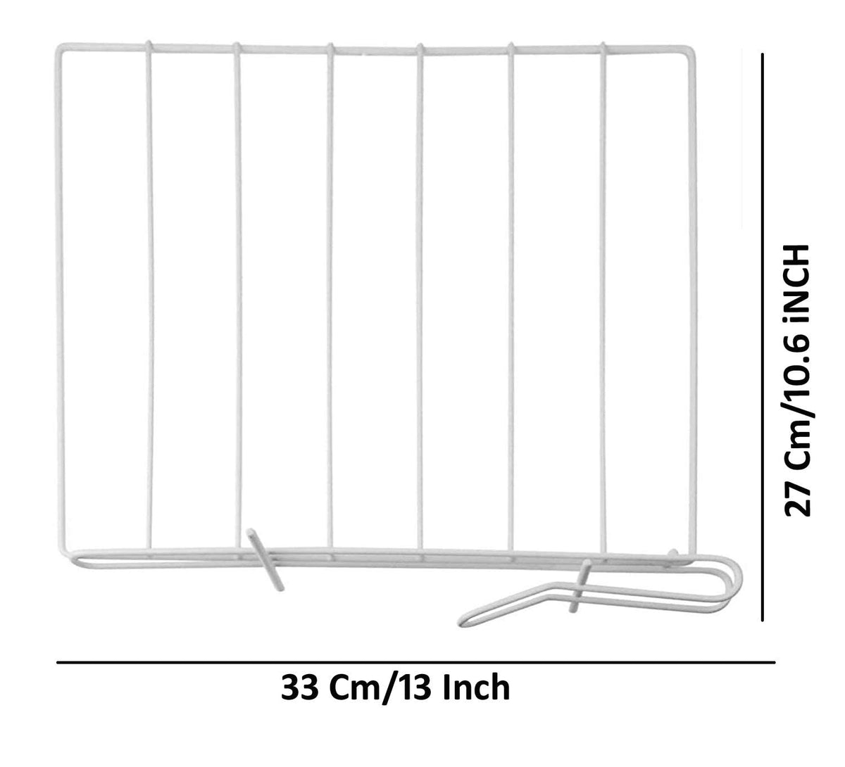 Image 7 of Go Hooked Wardrobe Shelf DividervCloth Organizer Wardrobe Closet Separator Metal Black Cloth Fabric Shelf Divider Wardrobe Cloth Closet Fabric Closet Set of 2