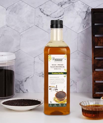Image 4 of Ramnoor Pure Organic Wood Pressed Black Mustard Oil