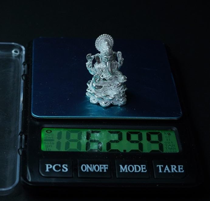 Image 4 of Dista Silvers Ganesh ji 62.99g Lord Ganesha Statue