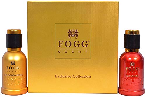 Image 2 of Fogg Scent Set of 2 - Commander and Chief Spray for Men's and Women's
