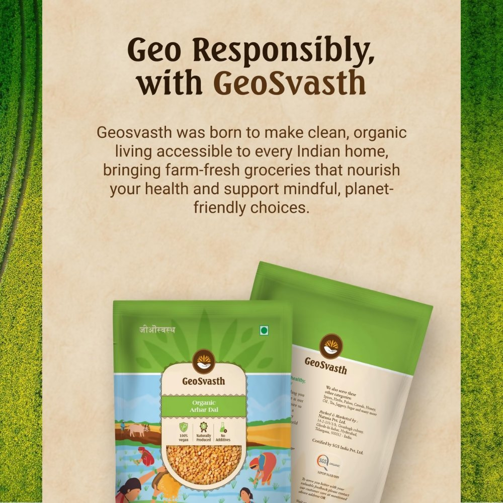 Image 7 of Geosvasth Organic Arhar Dal