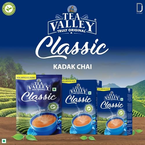 Image 7 of Tea Valley Classic Tea 1kg | Black Tea | Kadak Chai | Premium CTC Blend | Pouch
