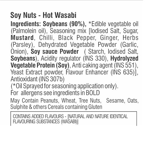 Image 7 of Roasty Tasty Roasted Soy Nuts Snacks Pack of 1 - 150g