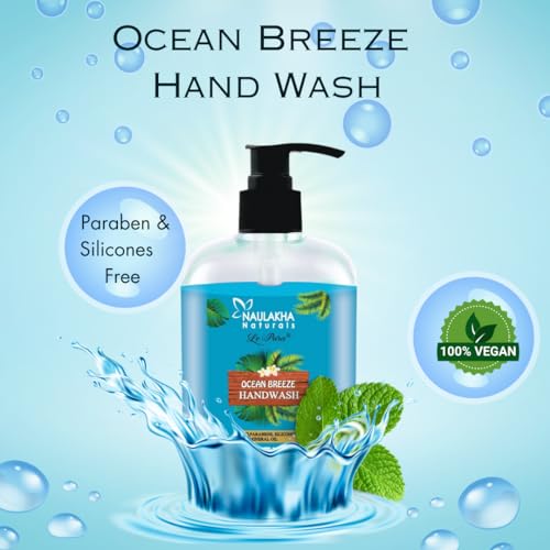 Image 4 of Naulakha Naturals Ocean Breeze Handwash 250ml pack of 3