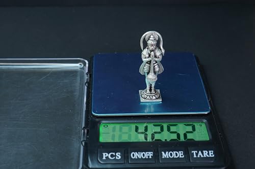 Image 5 of Dista Silvers Antique Bhakt Hanuman 41.49G