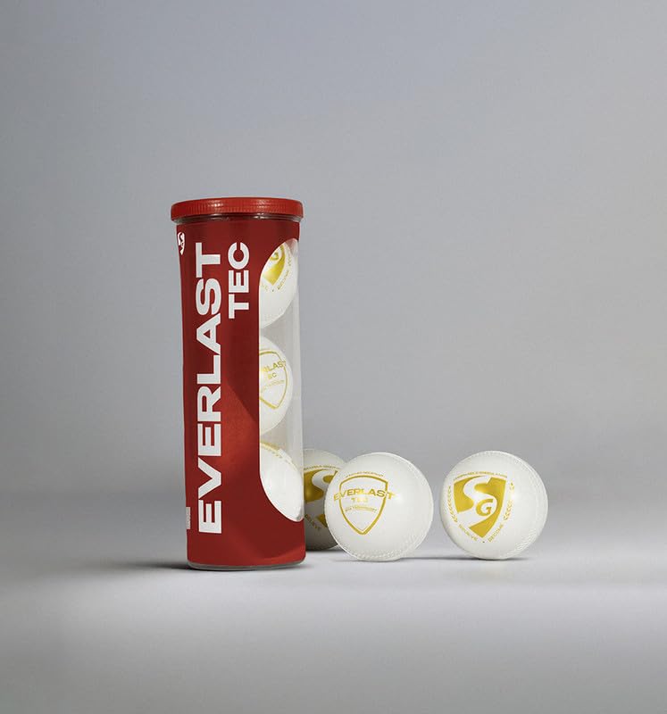 Image 7 of SG Everlast Tec Synthetic Cricket Ball (Pack of 3)