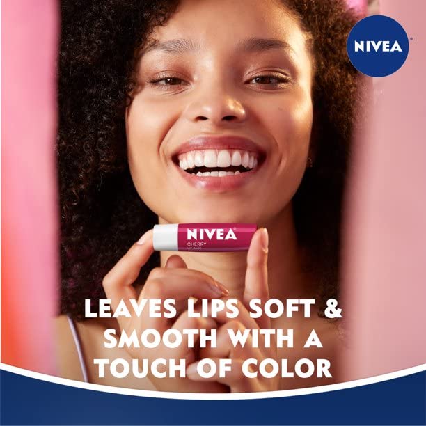 Image 7 of Nivea A Kiss of Cherry Lipcare (Pack of 6)