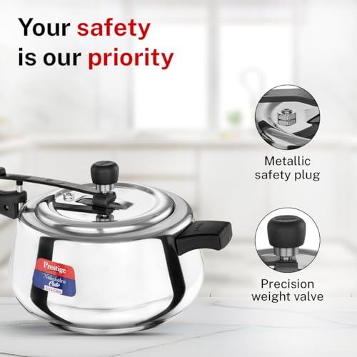 Image 7 of Prestige Stainless Steel Nakshatra Pressure Cooker