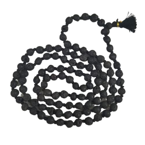 Image 5 of Jwala Mukhi- Lava stone Mala- Jwalamukhi Mala- Beads Mala