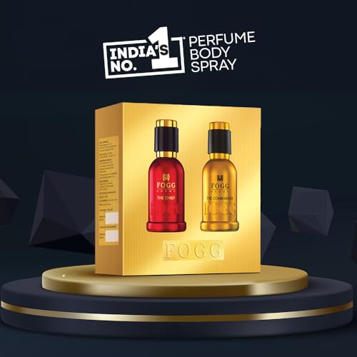 Image 7 of Fogg Scent Chief and Commander Perfume Gift Set for Men, Long-Lasting, Fresh & Powerful Fragrance, Eau de Parfum