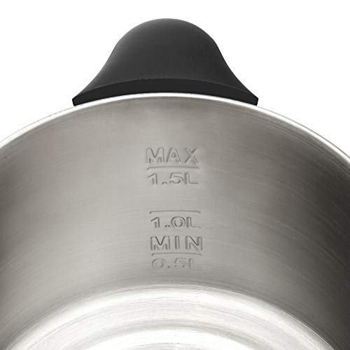 Image 7 of Borosil 1.5 L Omni Stainless Steel Electric Kettle with Egg Tray