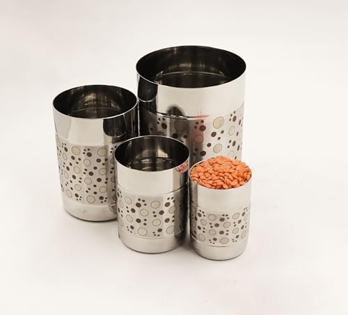 Image 6 of Spillbox Stainless Steel Rice Measuring Padi Uzhakku 50g Capacity 120ml