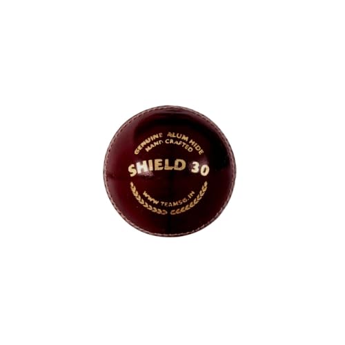 Image 3 of SG Shield 30 Cricket Leather Ball 1-Piece