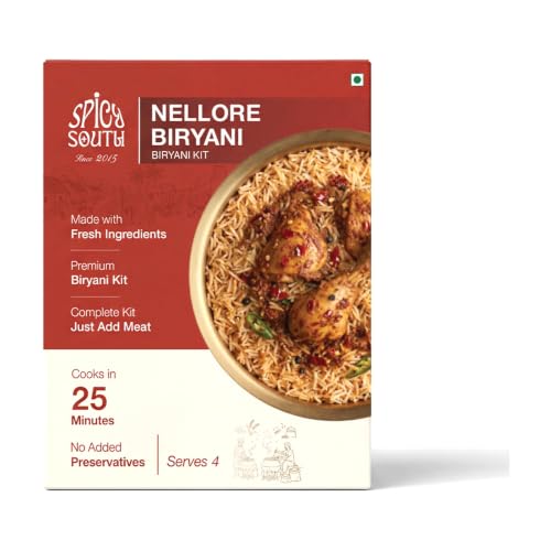Image 1 of Default Title for the product Spicy South Nellore Biryani Kit 750g