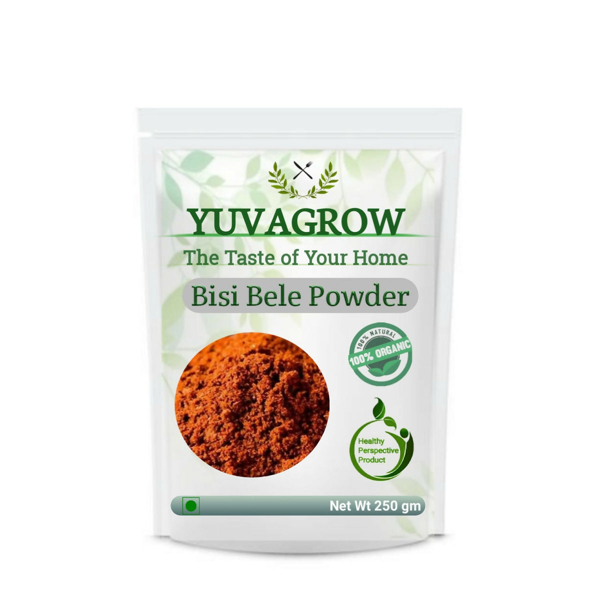 Image 1 of 250 gm for the product Yuvagrow Bisi Bele Bath Powder