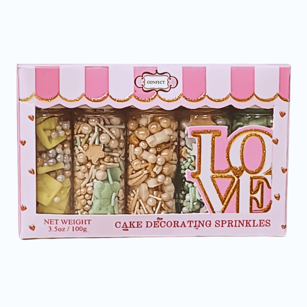 Image 8 of Confect Baby Shower Sprinkles | Gender Reveal Sprinkles Pack of 5 (BABY SHOWER -02)